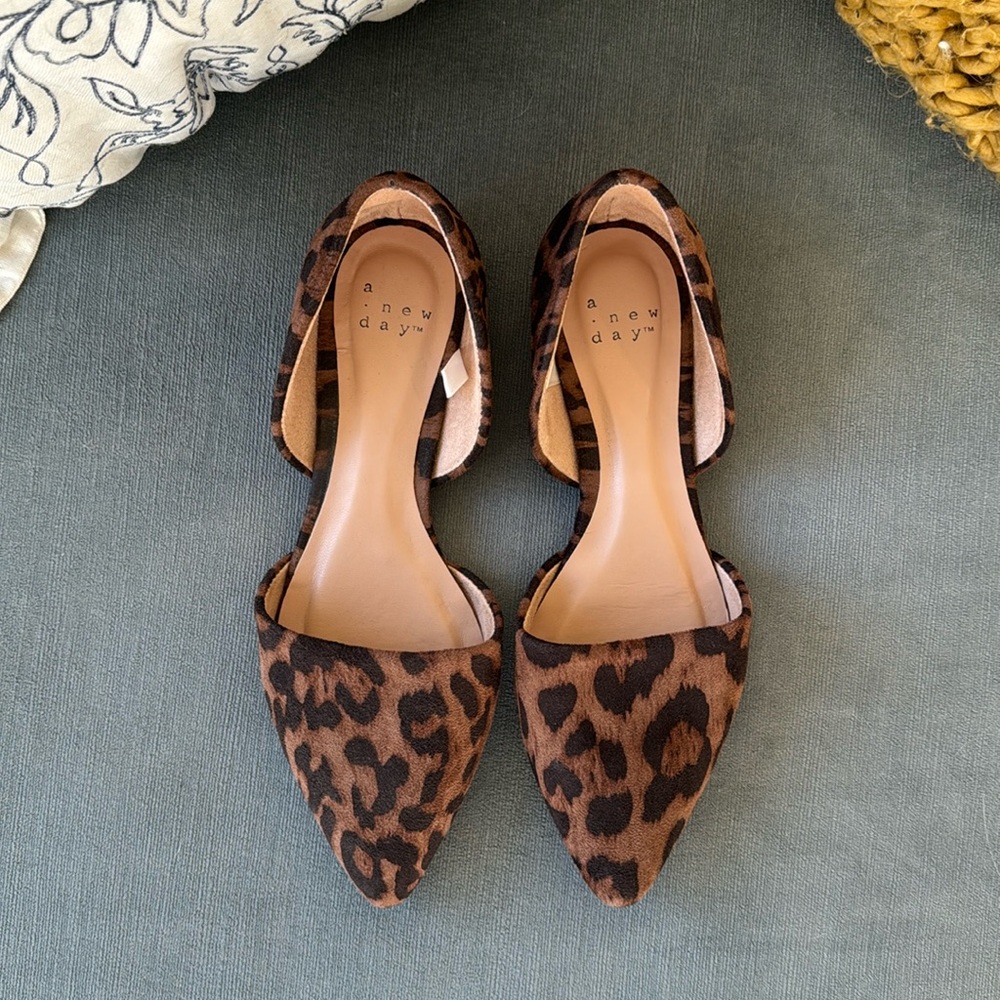 a new day Leopard Print Flats
